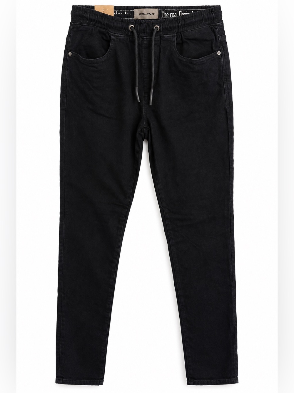 BLEND Twister Jogg Jeans Black Hybrid Denim Jogger Pants Men’s M NWT
